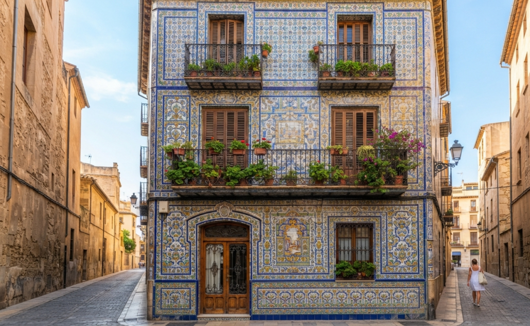 Fachadas de cerámica en Valencia