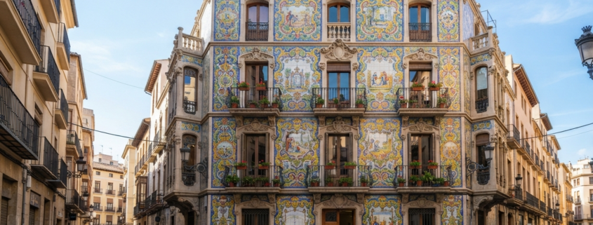 Fachadas de cerámica en Valencia